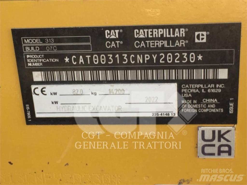 CAT 313 NG Crawler excavators