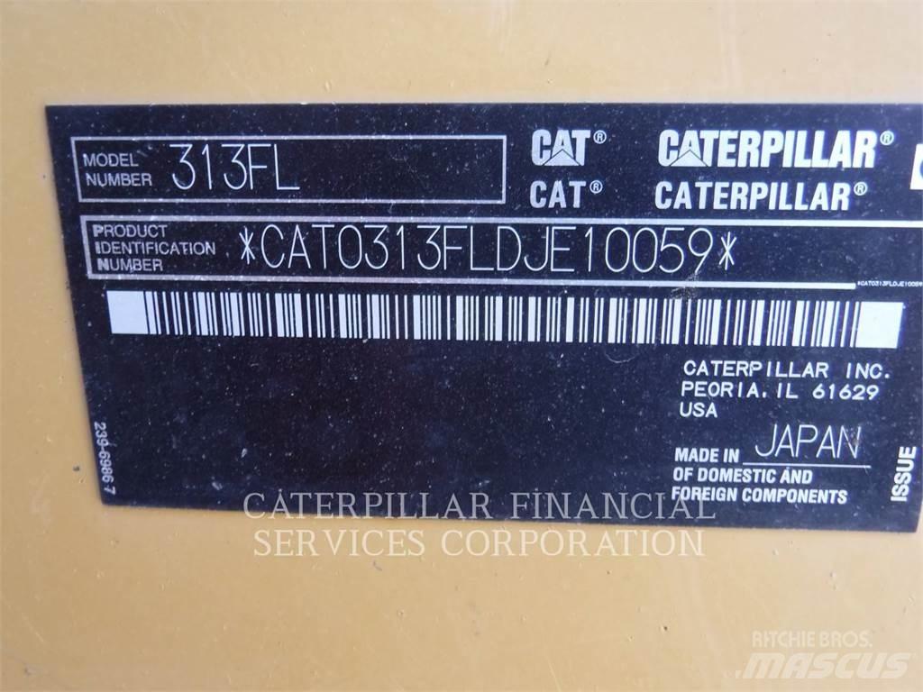 CAT 313FL Crawler excavators