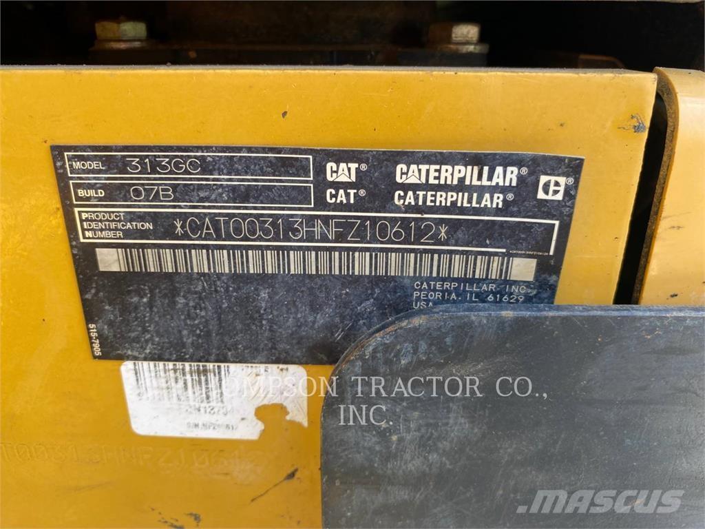 CAT 313GC Crawler excavators