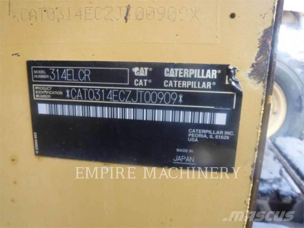 CAT 314E LCR Crawler excavators