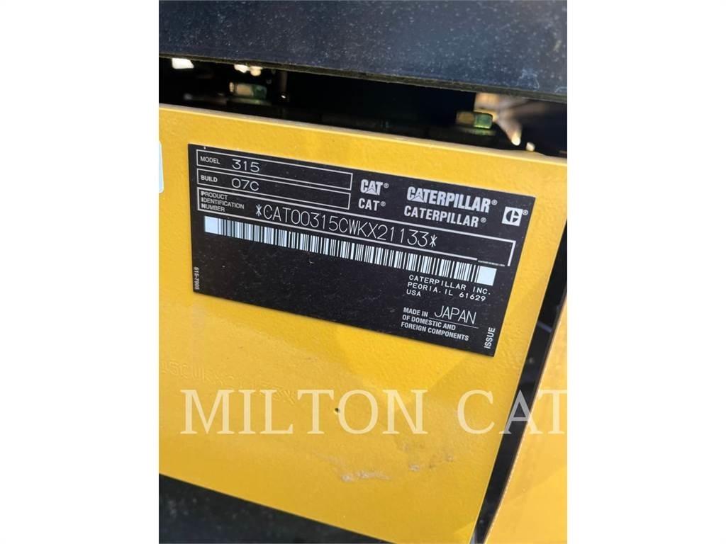 CAT 315 Crawler excavators