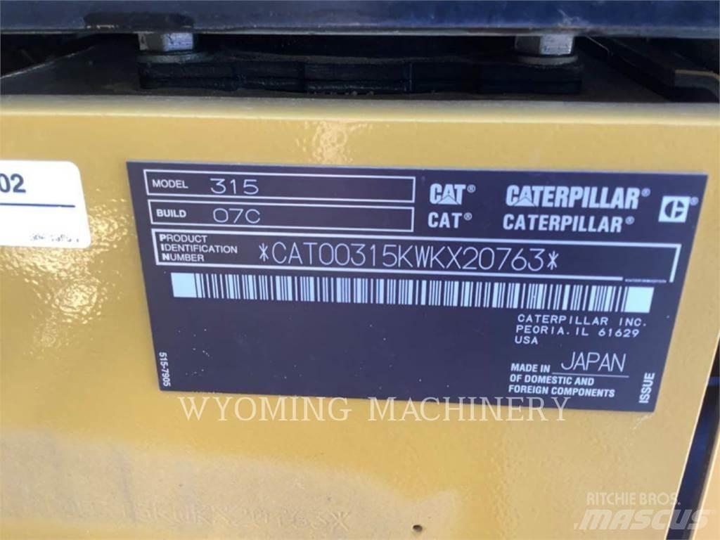 CAT 315 Crawler excavators