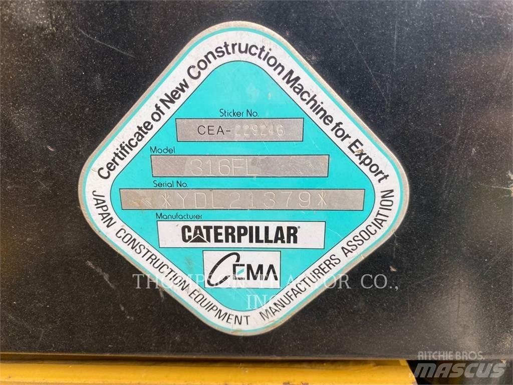 CAT 316FL Crawler excavators