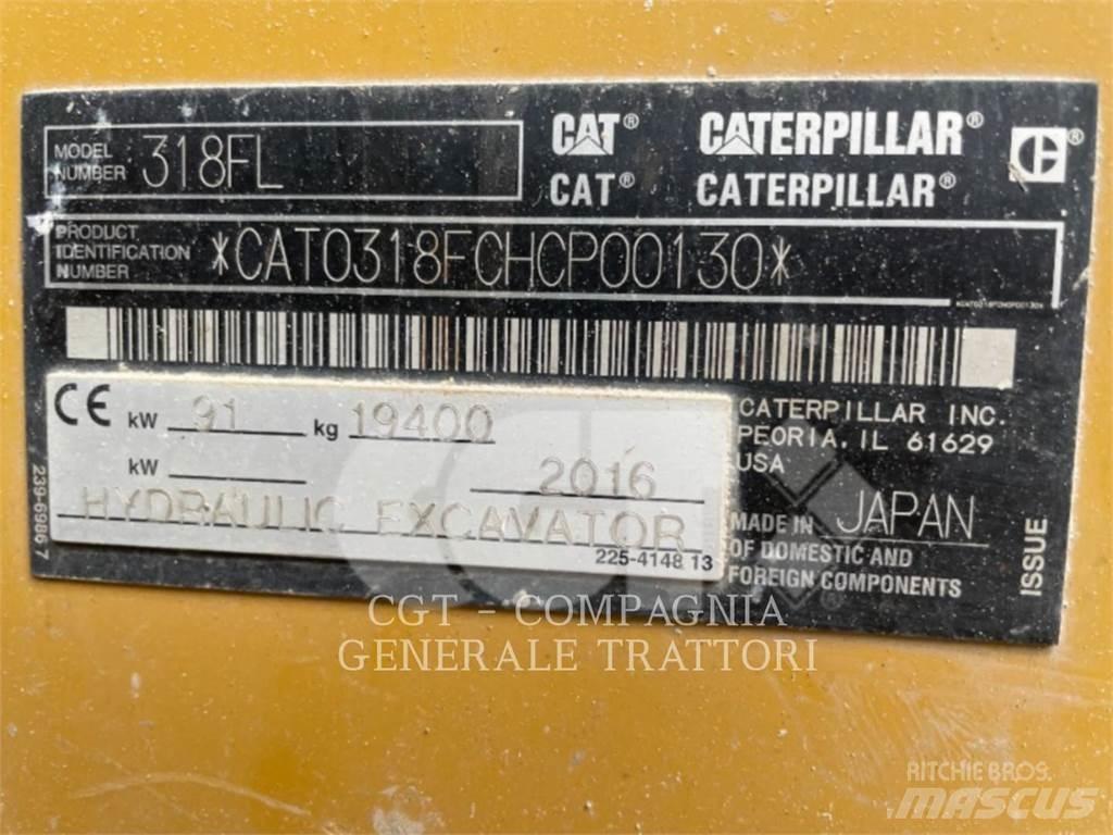 CAT 318F Crawler excavators