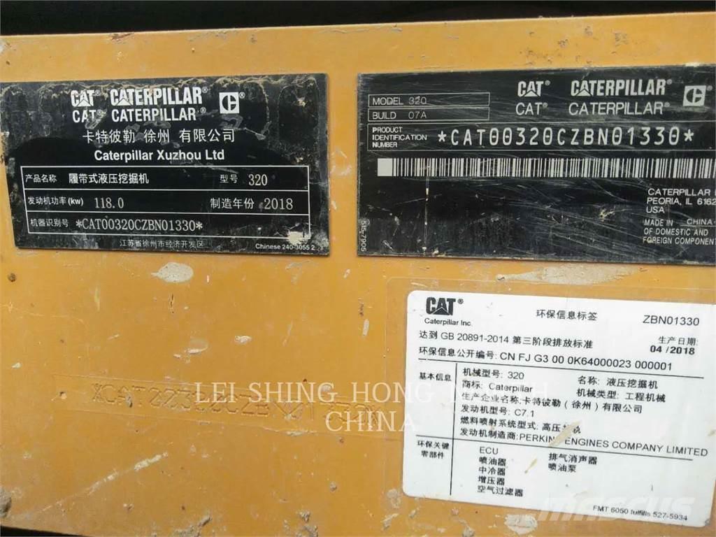 CAT 320-07 Crawler excavators