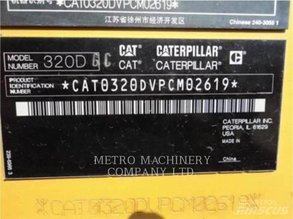 CAT 320DGC Crawler excavators