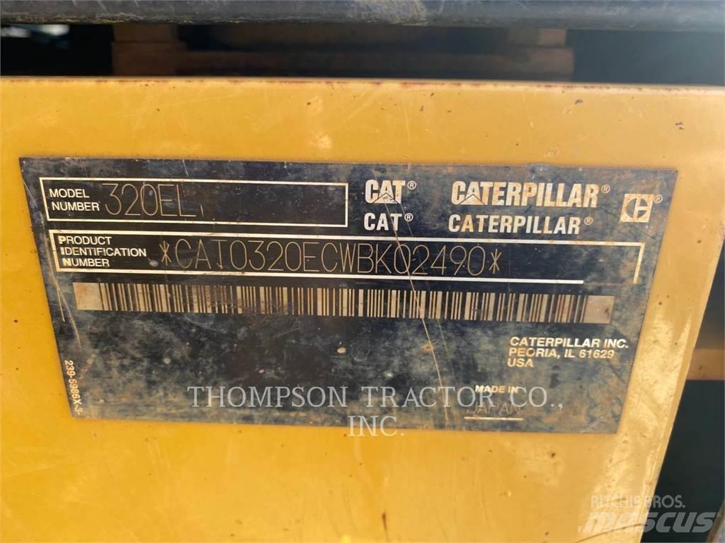 CAT 320EL Crawler excavators