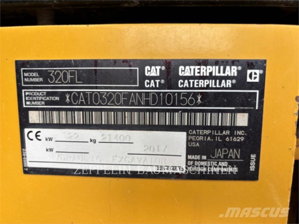 CAT 320FL Crawler excavators