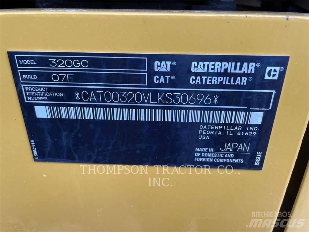 CAT 320GC Crawler excavators