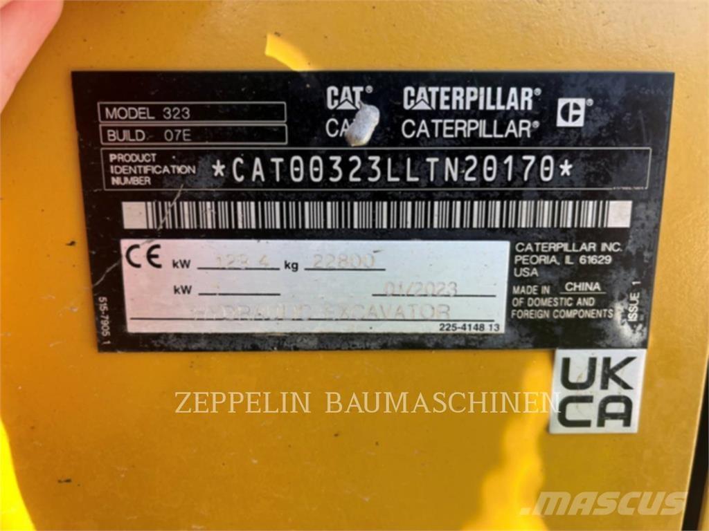 CAT 323-07D Crawler excavators