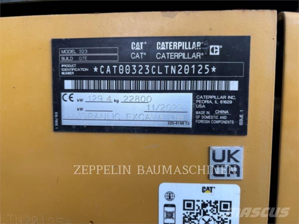 CAT 323-07D Crawler excavators