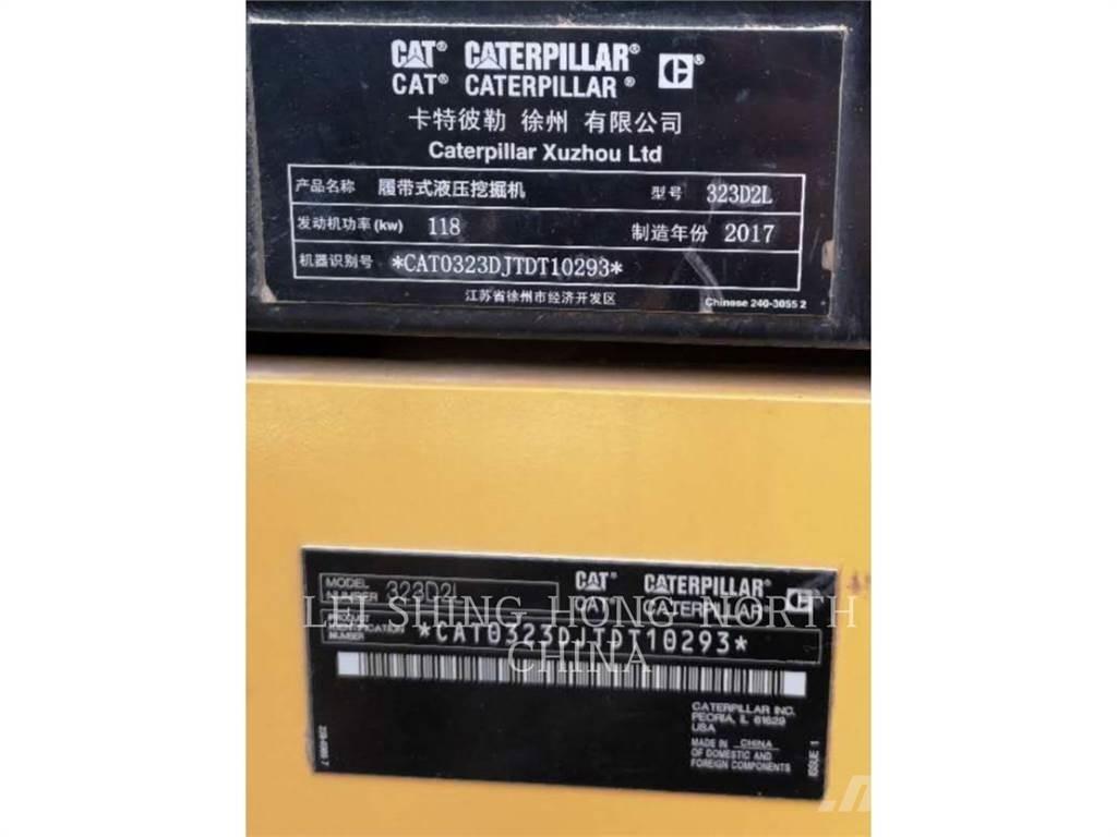 CAT 323D2L Crawler excavators