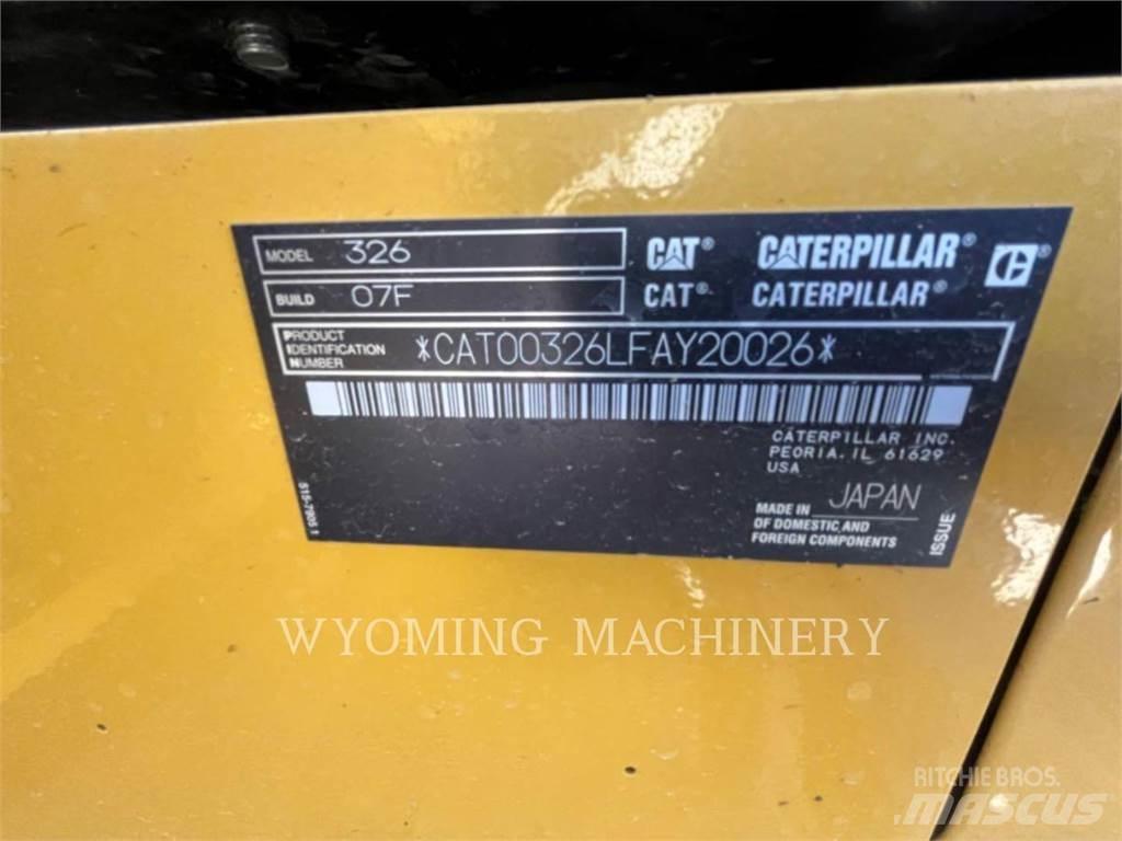 CAT 326 Crawler excavators