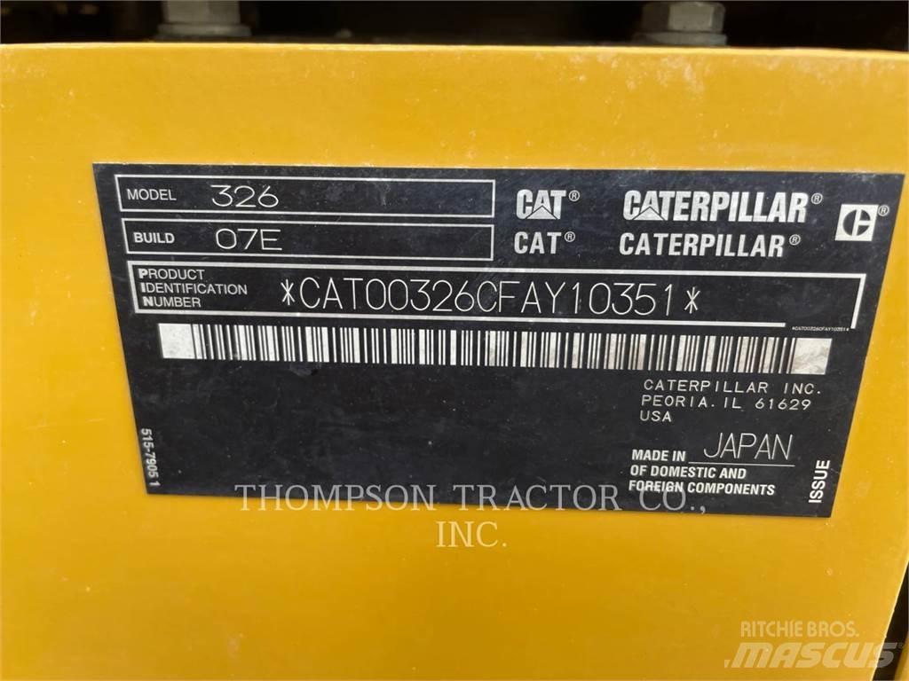 CAT 326 Crawler excavators
