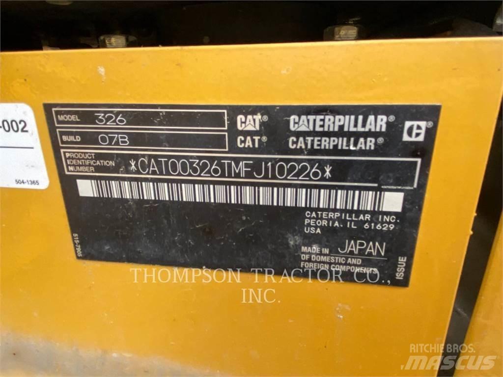 CAT 326 Crawler excavators