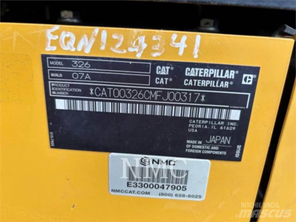CAT 326-07 Crawler excavators
