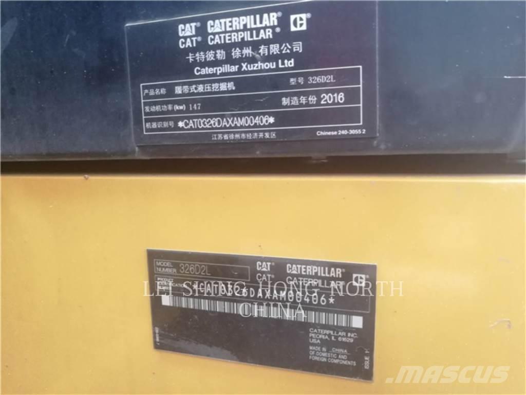 CAT 326D2L Crawler excavators