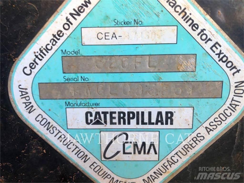CAT 326FL Crawler excavators