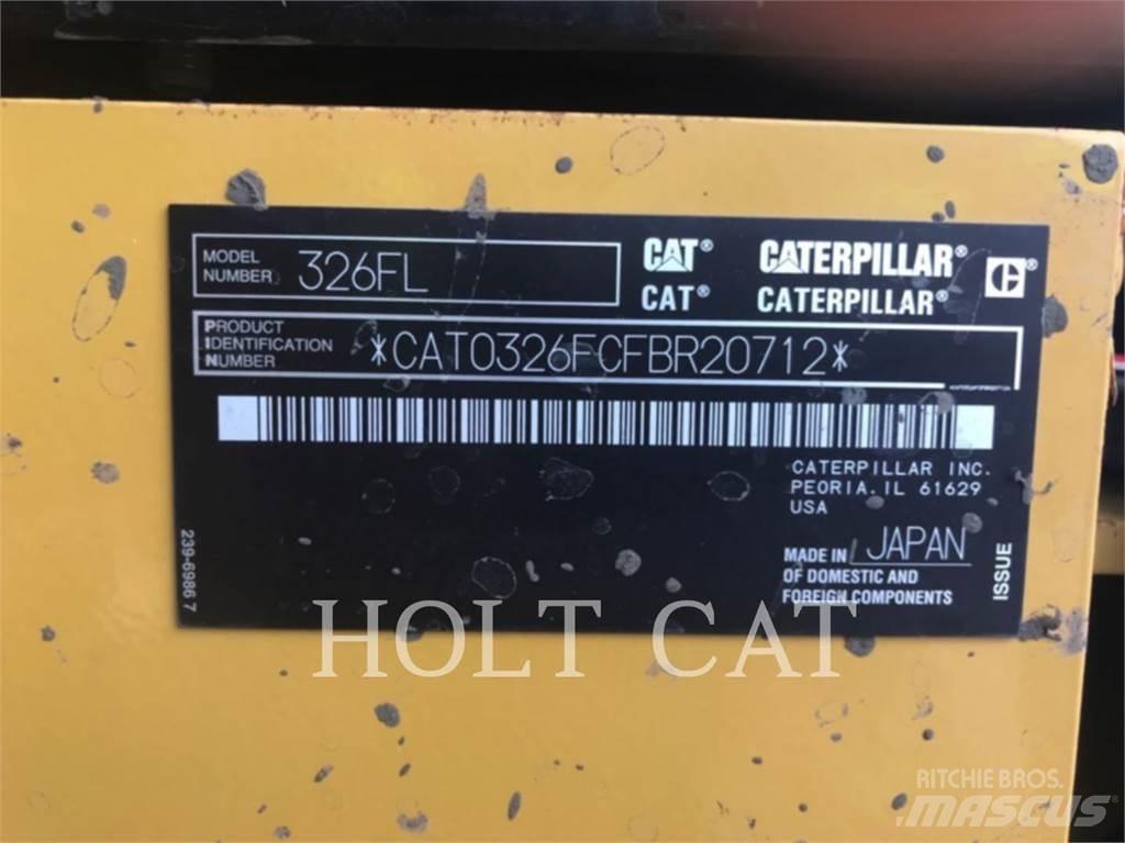 CAT 326FL Crawler excavators
