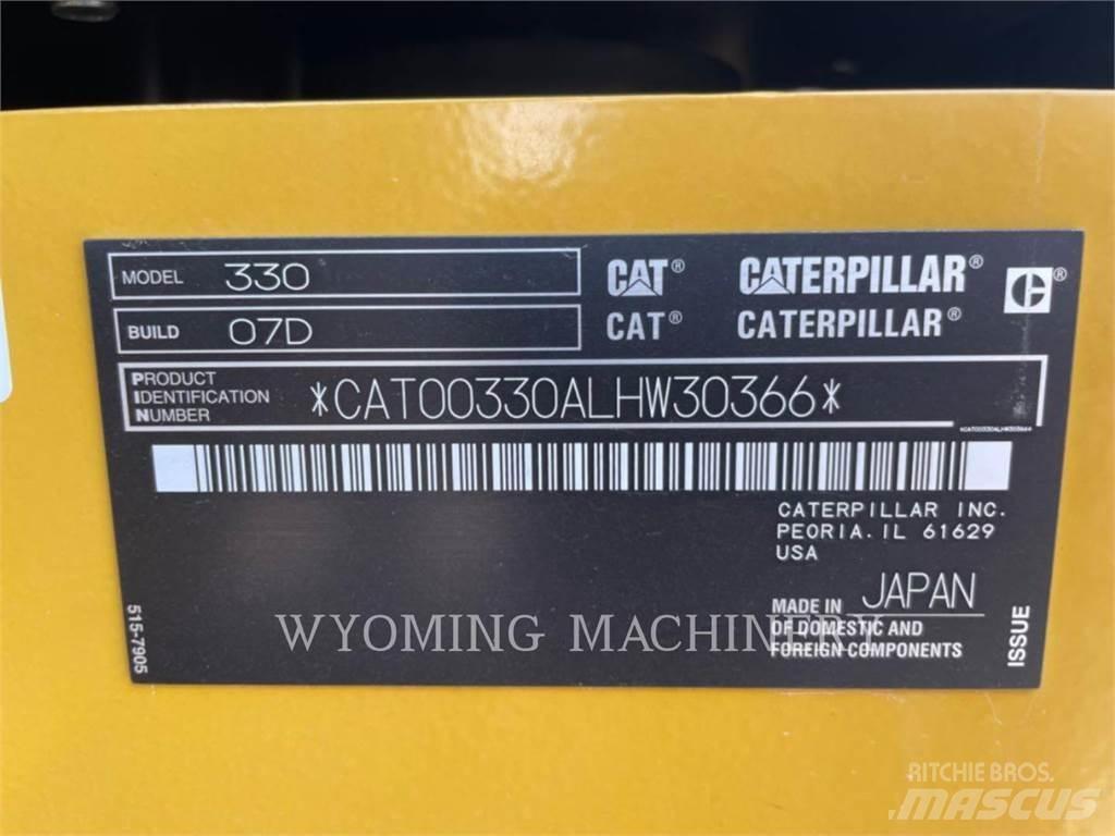 CAT 330 Crawler excavators