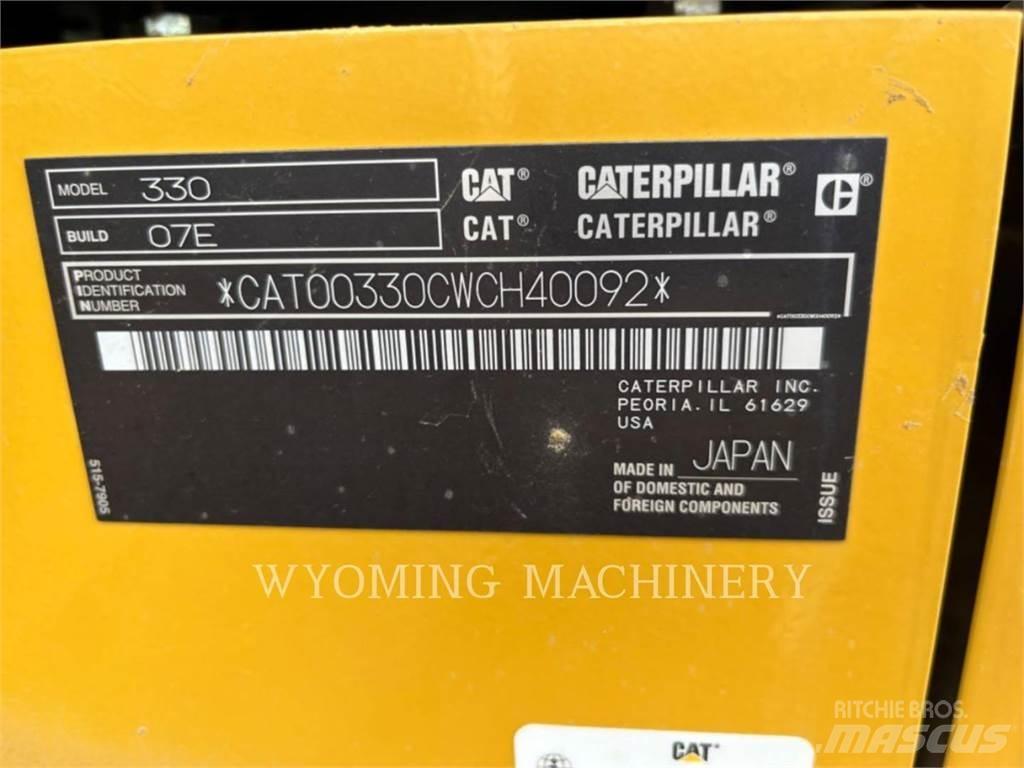 CAT 330 Crawler excavators