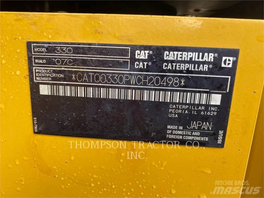CAT 330 Crawler excavators