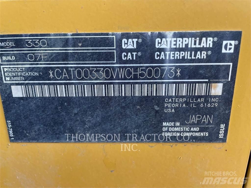 CAT 330 Crawler excavators