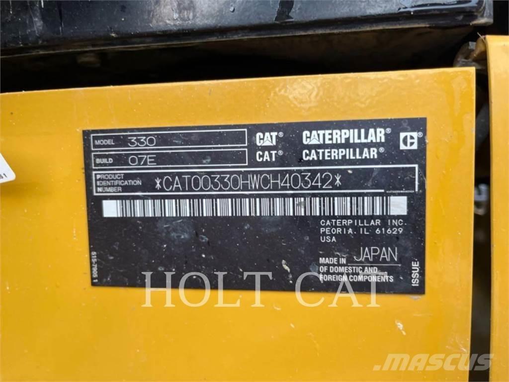 CAT 330 TC Crawler excavators
