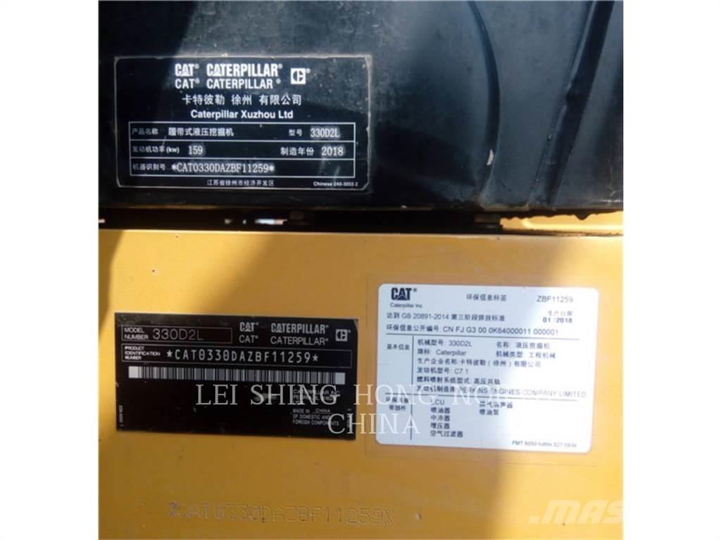 CAT 330D2L Crawler excavators
