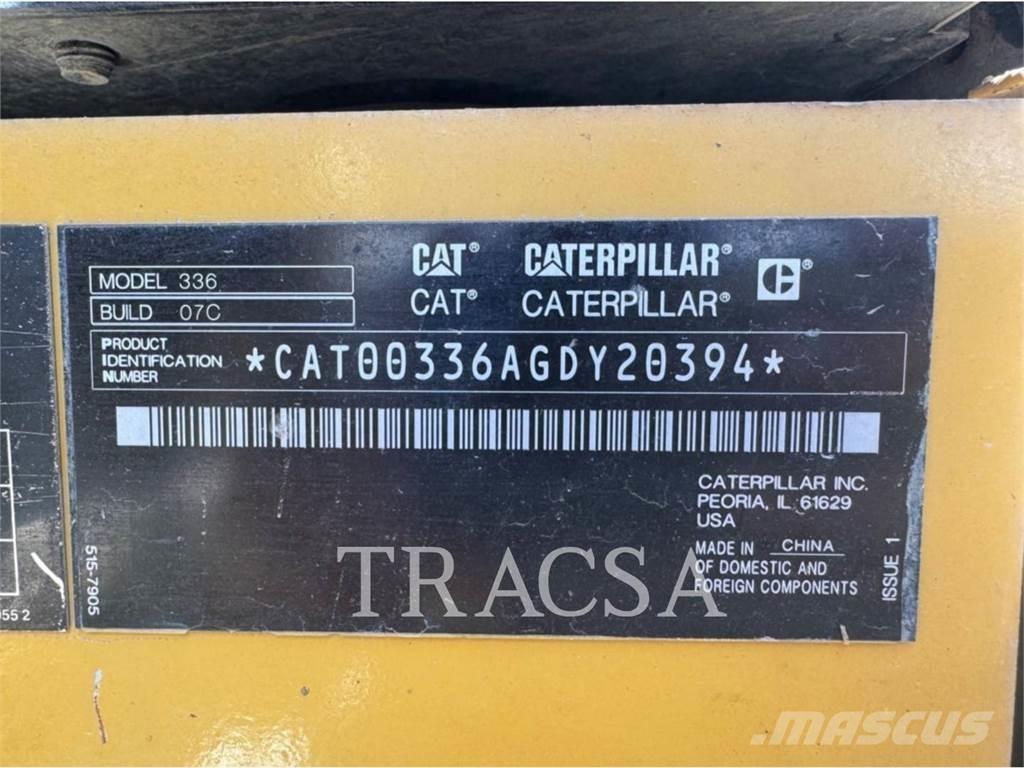 CAT 336 Crawler excavators