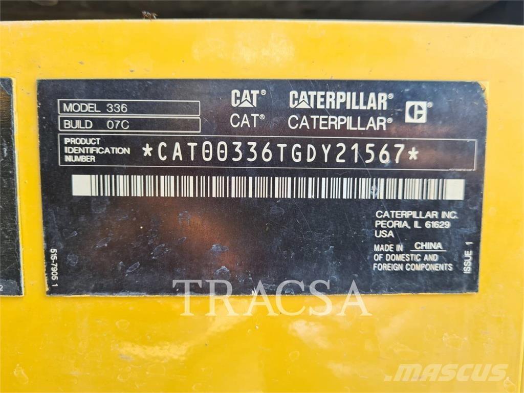 CAT 336 Crawler excavators