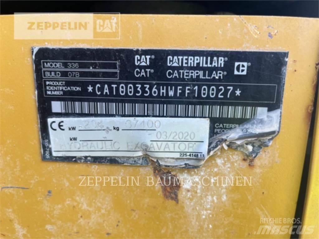 CAT 336-07B Crawler excavators