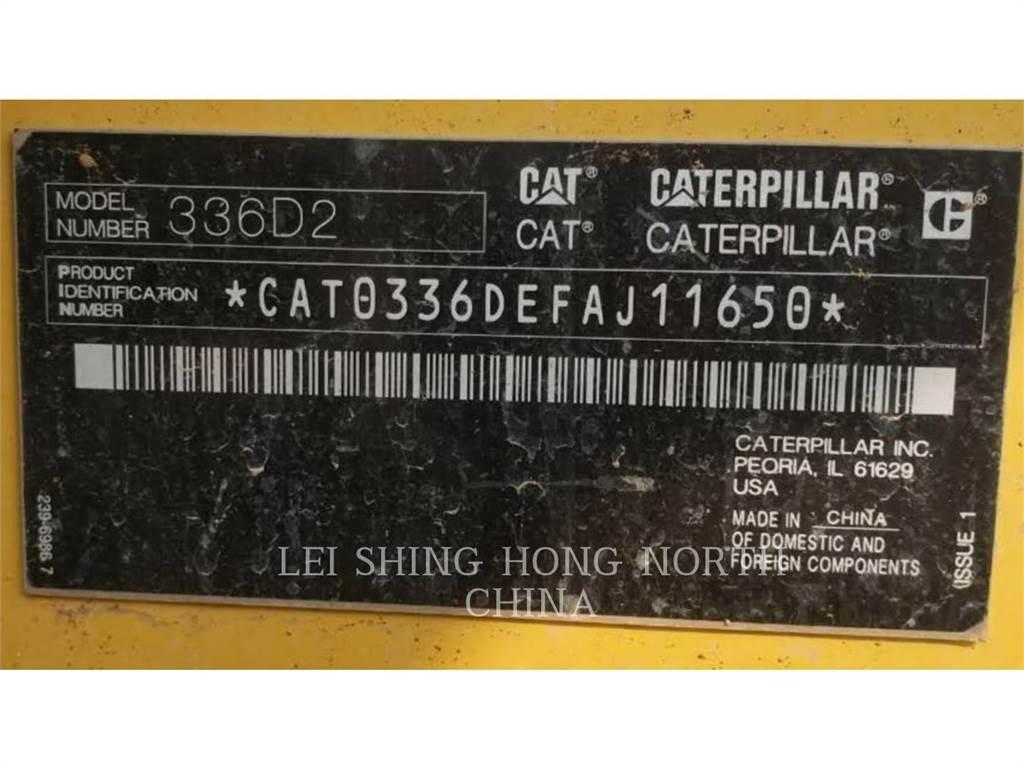 CAT 336D2 Crawler excavators
