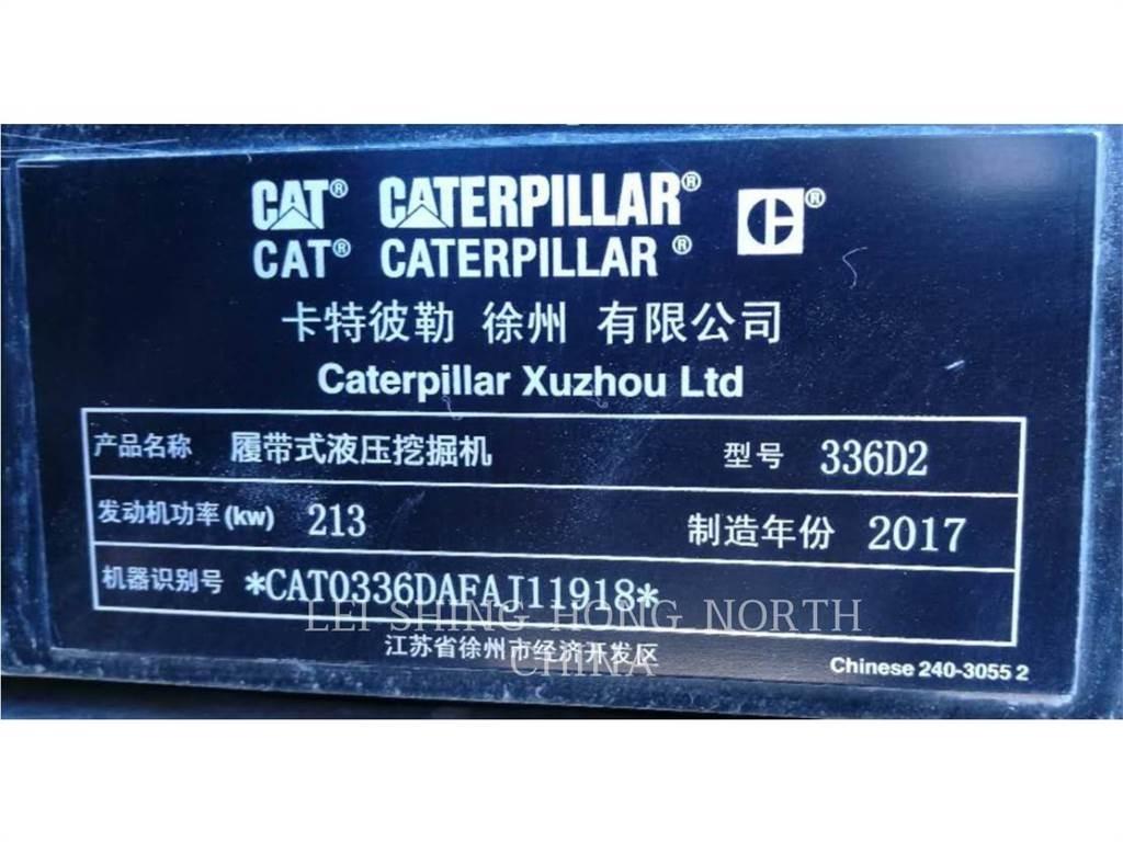 CAT 336D2 Crawler excavators