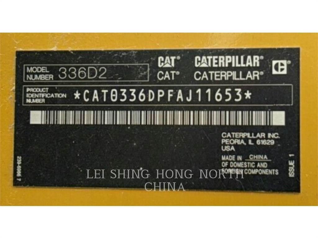 CAT 336D2 Crawler excavators