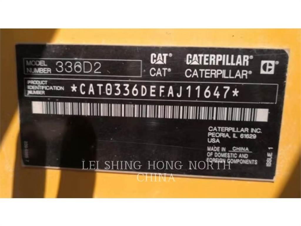 CAT 336D2 Crawler excavators