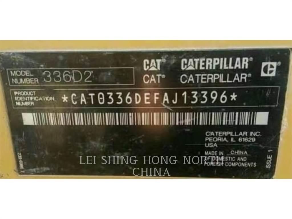 CAT 336D2 Crawler excavators