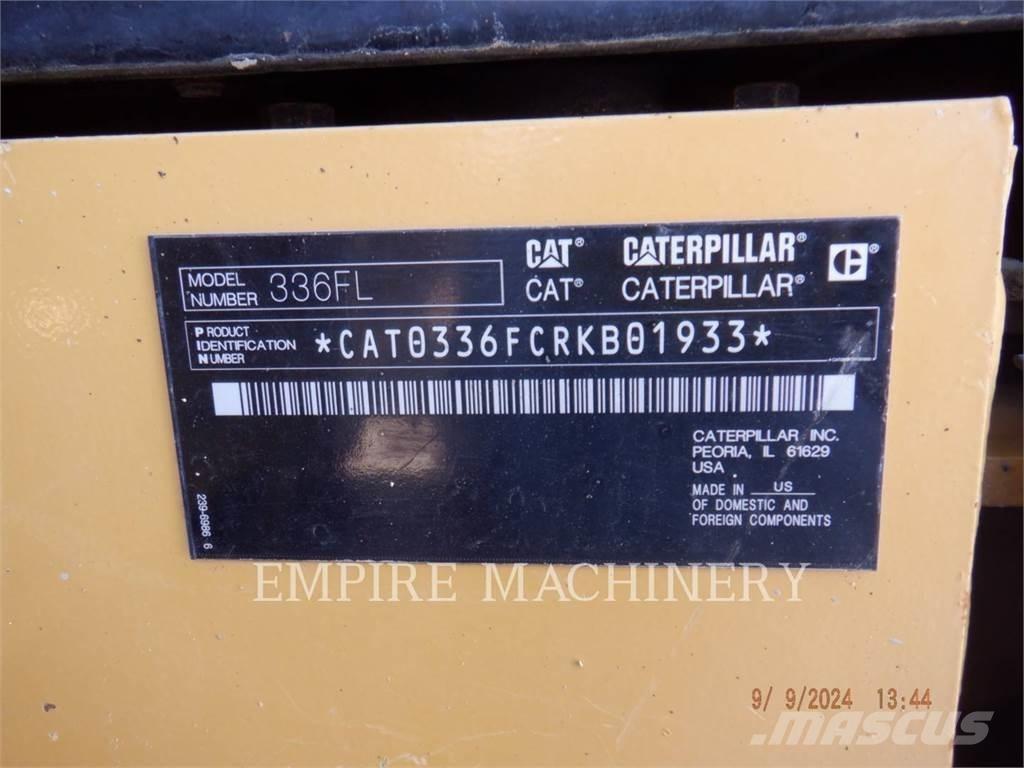 CAT 336FL Crawler excavators