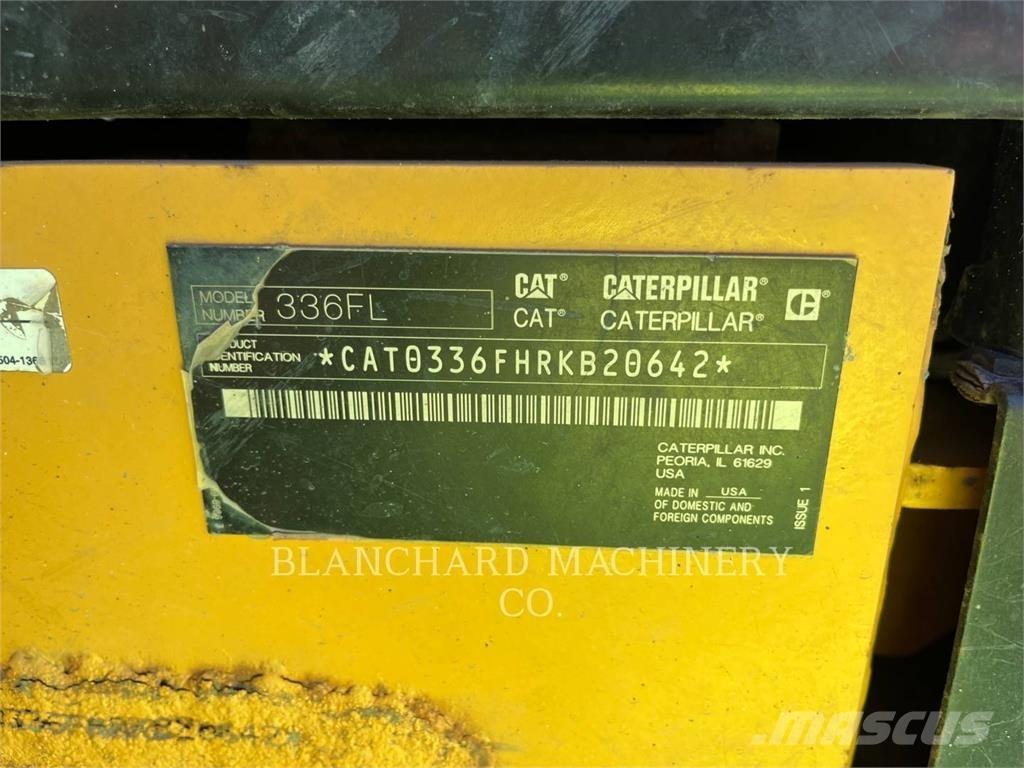 CAT 336FL Crawler excavators