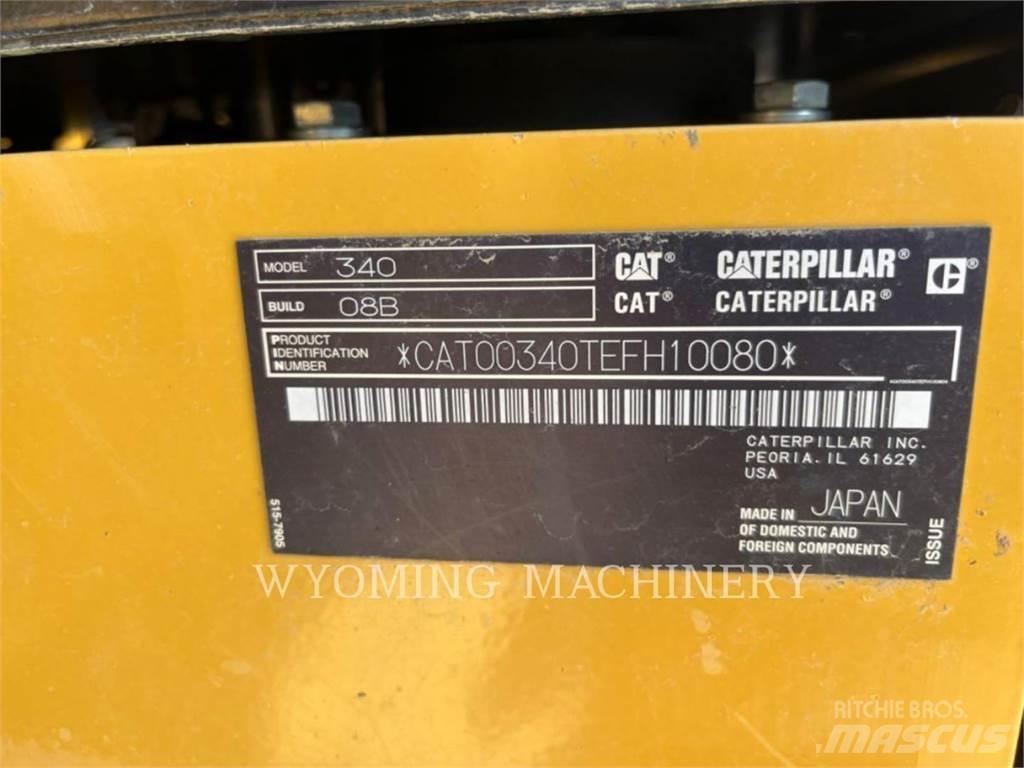 CAT 340 Crawler excavators