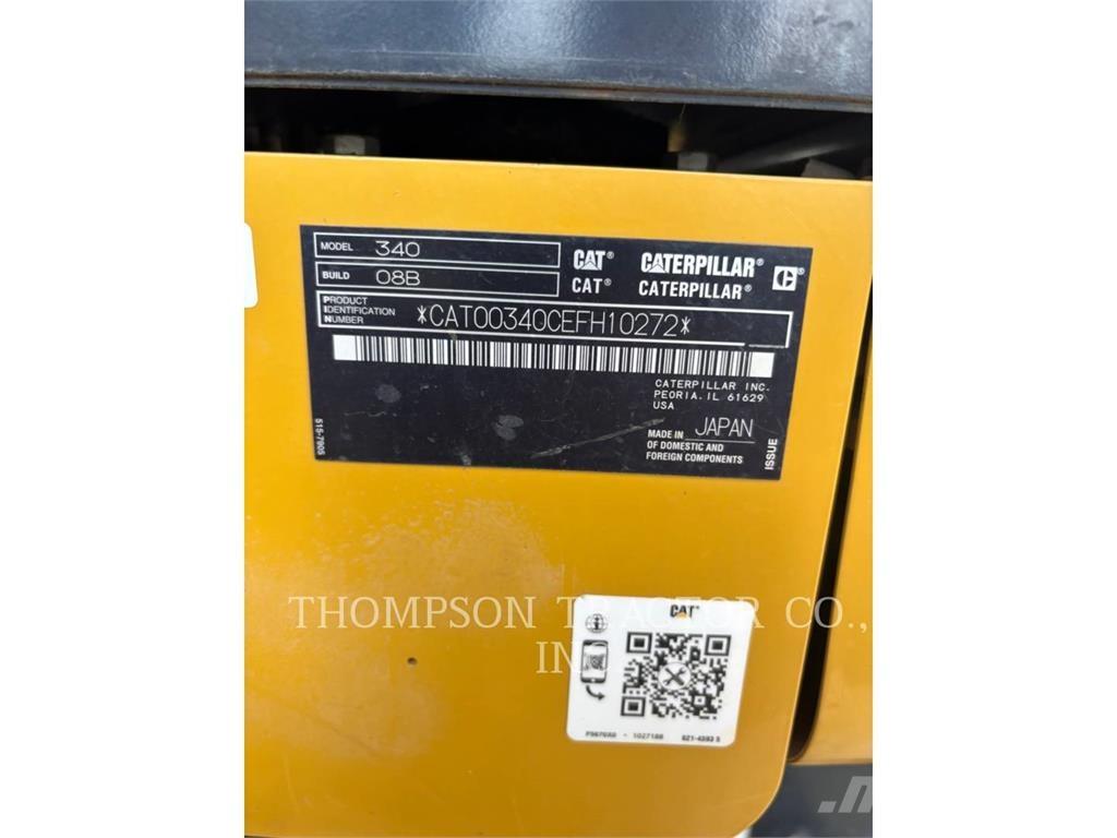 CAT 340 Crawler excavators