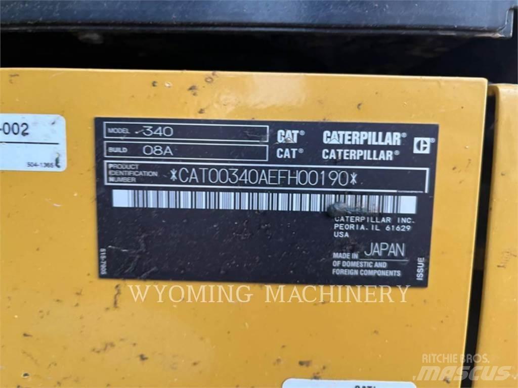 CAT 340 Crawler excavators