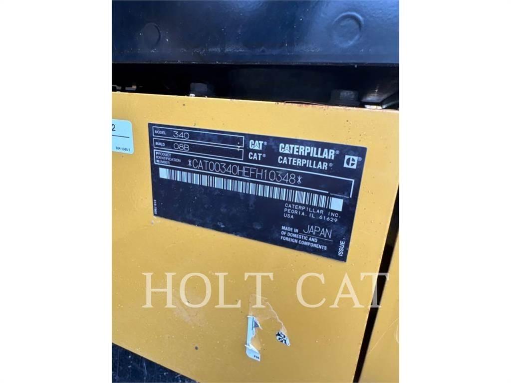 CAT 340 12 TC Crawler excavators