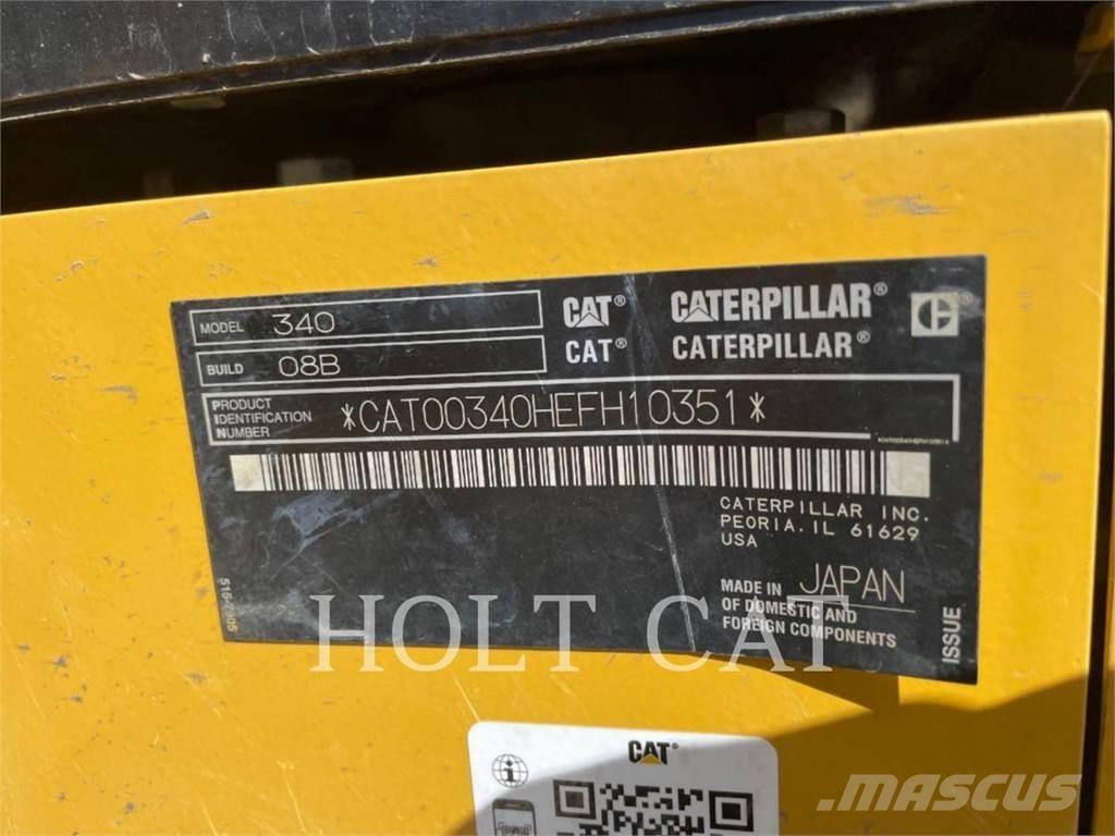 CAT 340 12 TC Crawler excavators