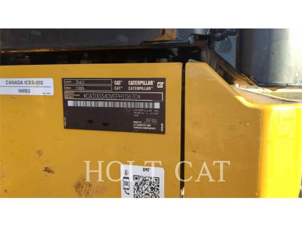 CAT 340 12 TC Crawler excavators