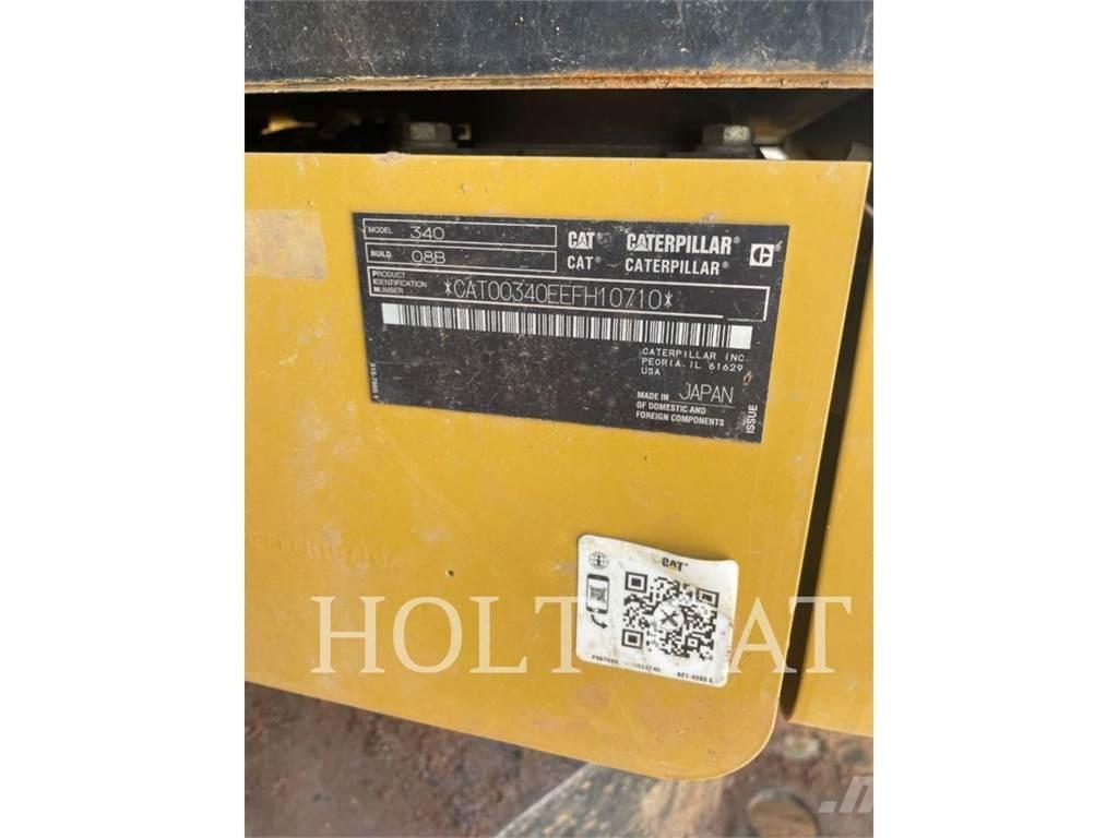 CAT 340 12 TC Crawler excavators