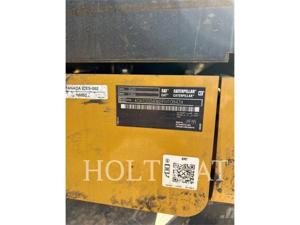 CAT 340 12 TC Crawler excavators