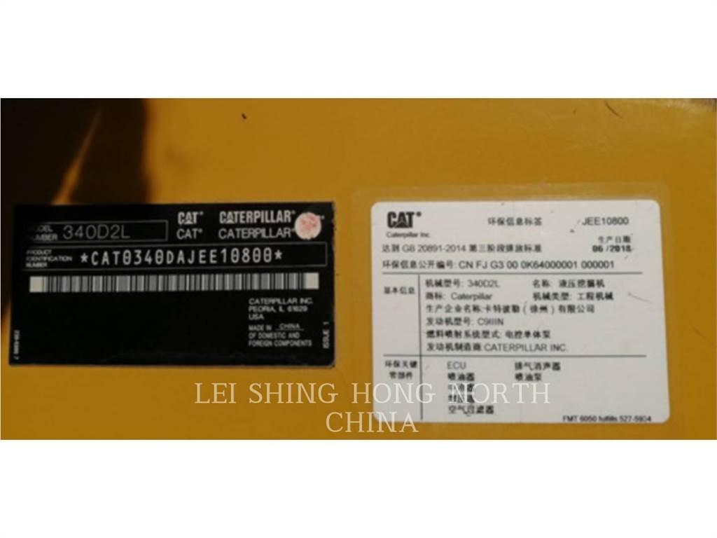 CAT 340D2L Crawler excavators