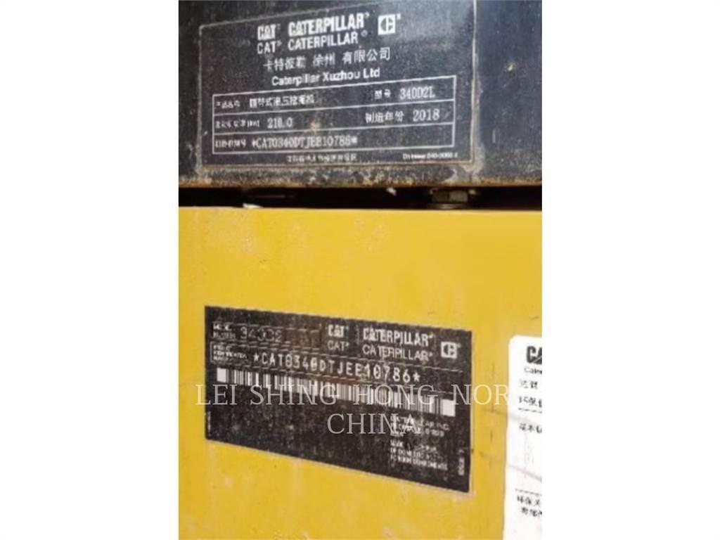 CAT 340D2L Crawler excavators