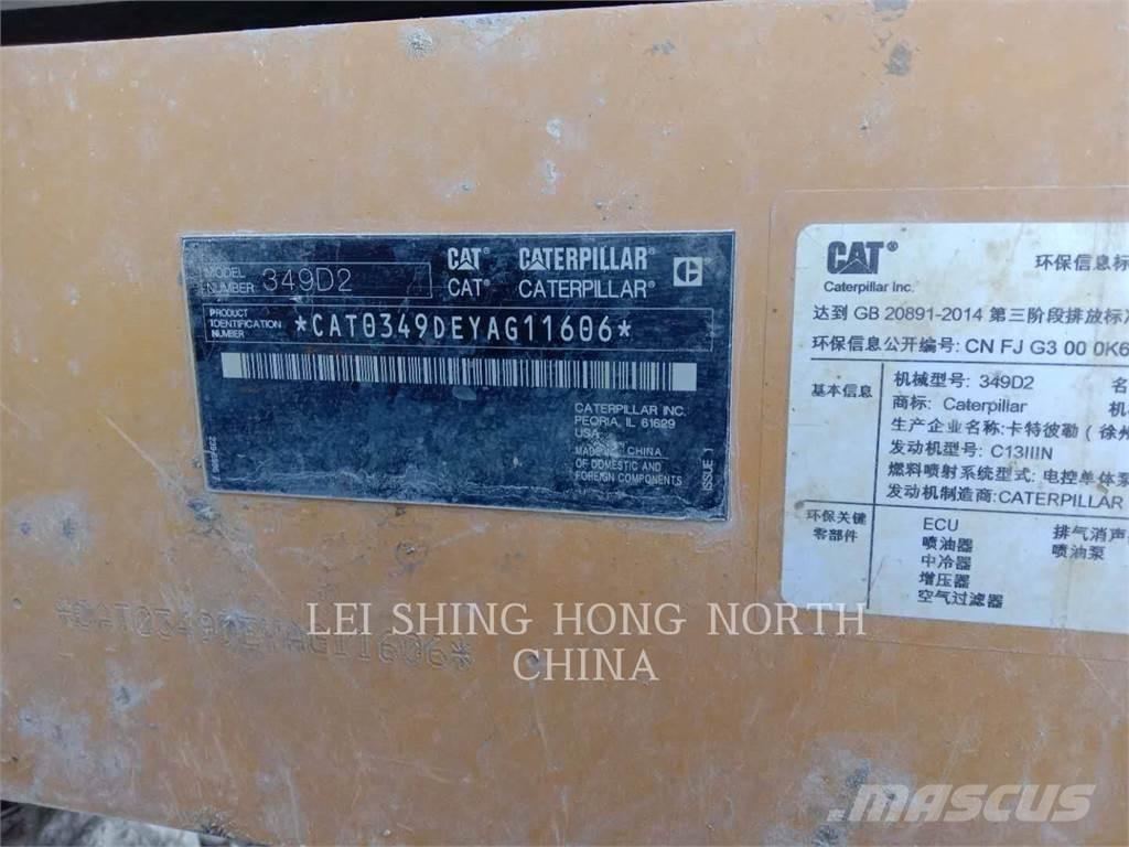CAT 349D2 Crawler excavators